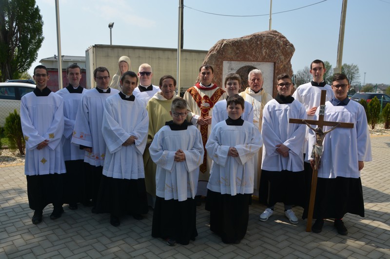 Bohoslovci zavítali v nedeľu Dobrého pastiera aj do Boroviec