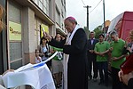 Trnavský arcibiskup požehnal centrum Samária v Hlohovci