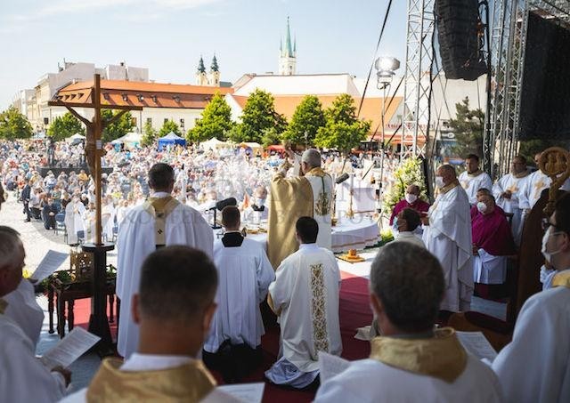 V Nitre sa uskutočnila cyrilo-metodská púť s arcibiskupom Gądeckim