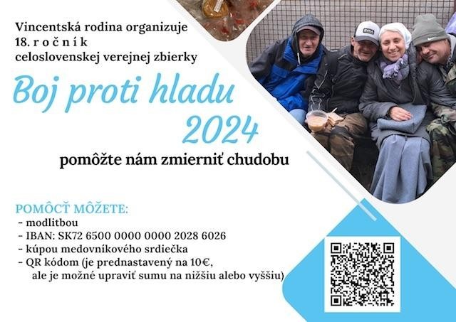 Otvorili 18. ročník verejnej zbierky Boj proti hladu