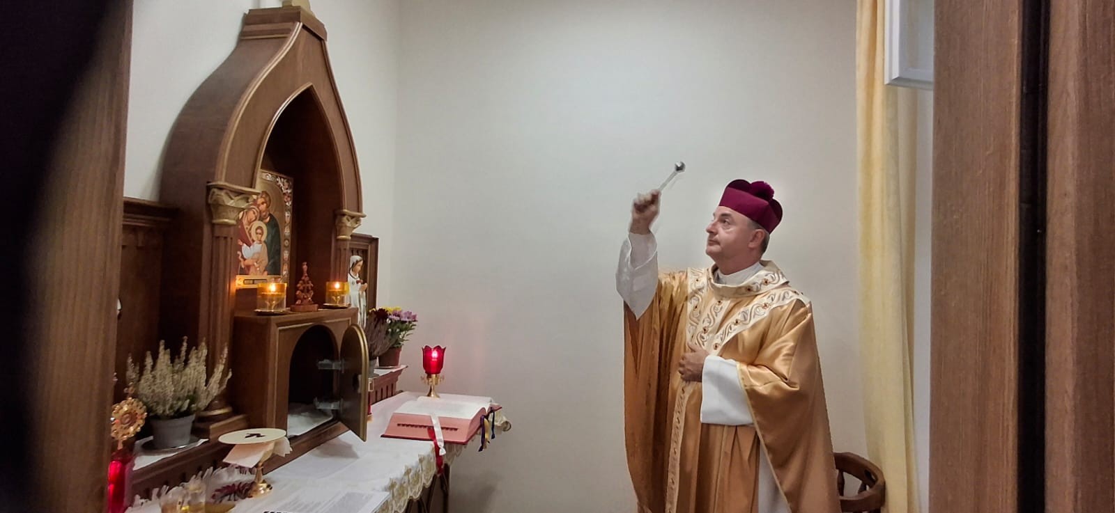 V kláštore indických sestier v Komárne požehnali novú kaplnku
