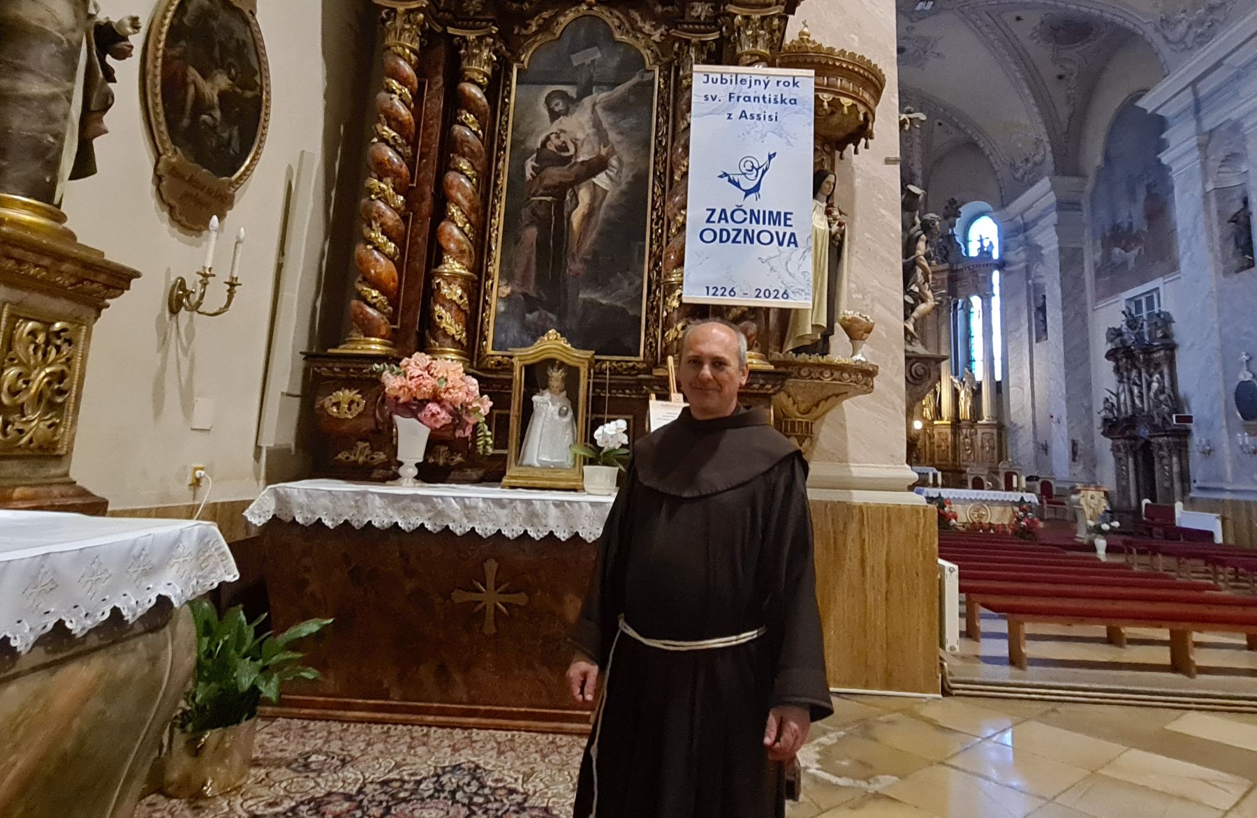 František Olbert OFM: „Začnime odznova!“ - silné posolstvo pre spoločnosť, ktorá stráca dych