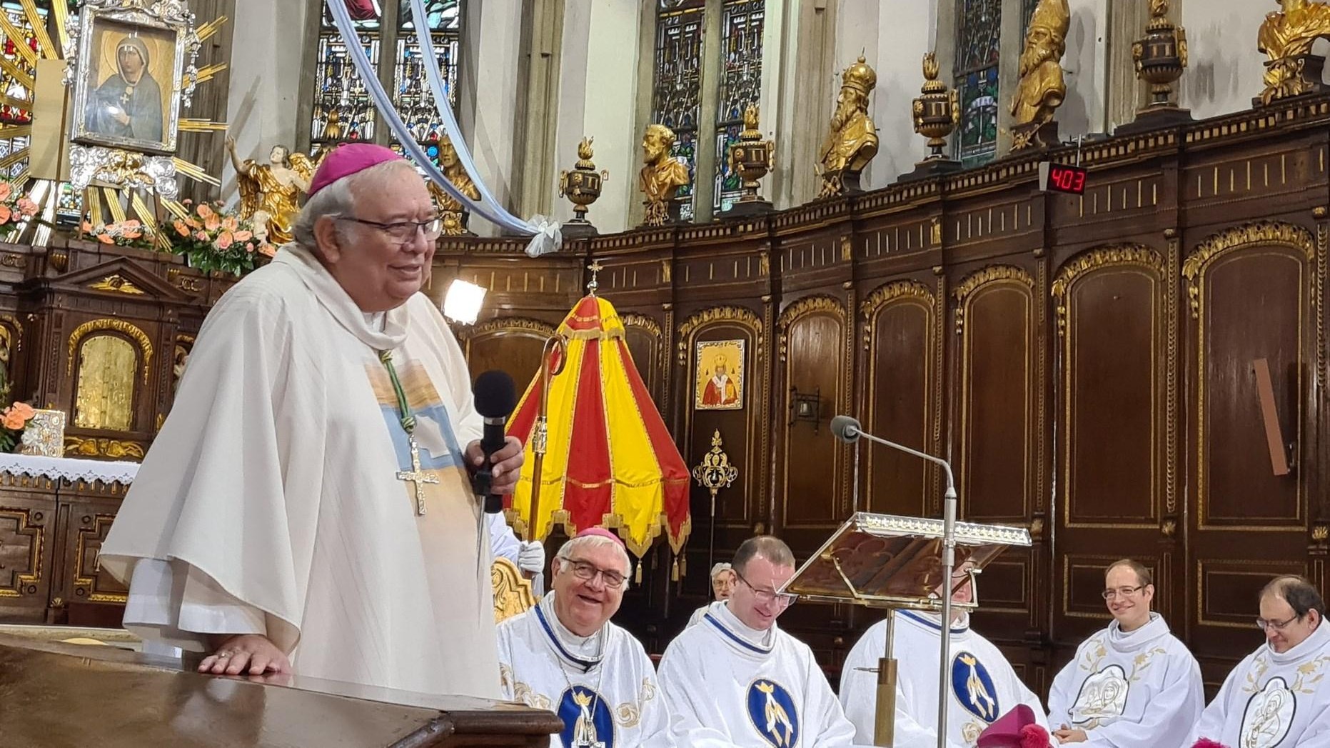 Zlaté kňazské jubileum Mons. Jána Oroscha a Mons. Tomáša Galisa